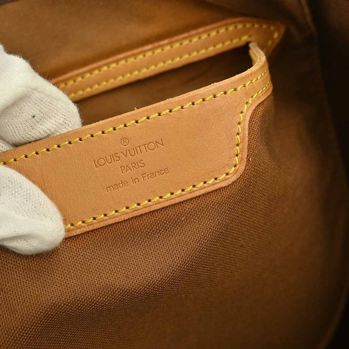 Louis Vuitton Flanerie Handbag Monogram Canvas, BROWN, CANVAS, Tote bag