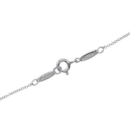 Tiffany & Co. Elsa Peretti Double Teardrop Necklace Silver 925, SILVER, SILVER, Necklace