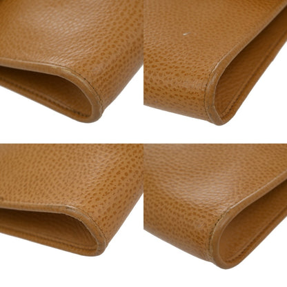 Christian Dior Vintage CD Logo Shoulder Bag Leather, BROWN, LEATHER, Shoulder bag