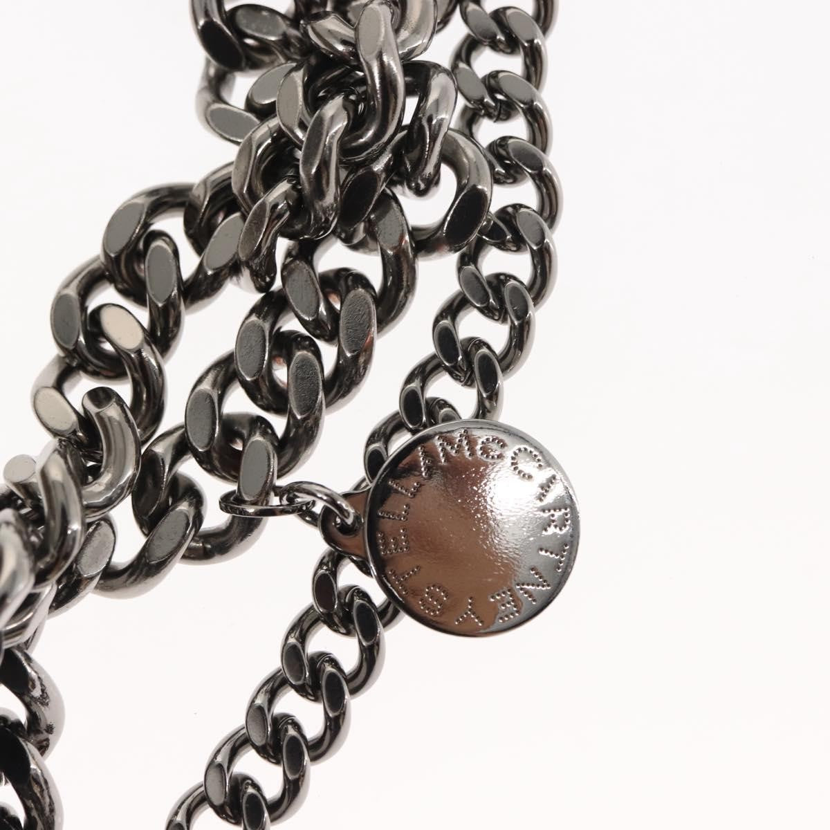 Stella McCartney Falabella Fold Over Crossbody Bag Faux Leather, GRAY, POLYESTER, Crossbody bag