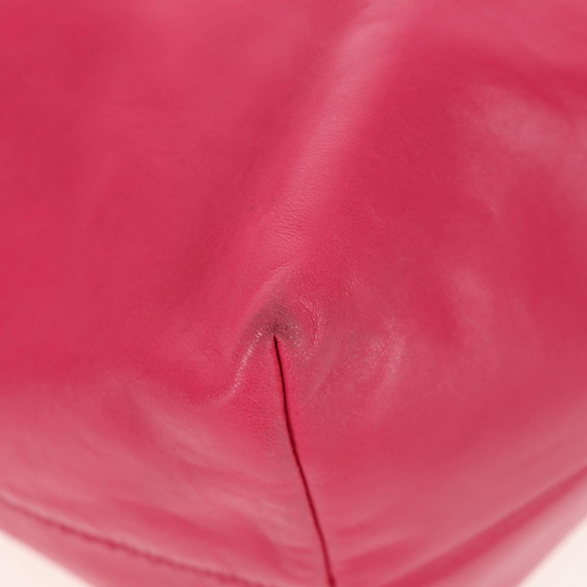 Loewe Anagram Shoulder Bag Leather, PINK, LEATHER, Shoulder bag