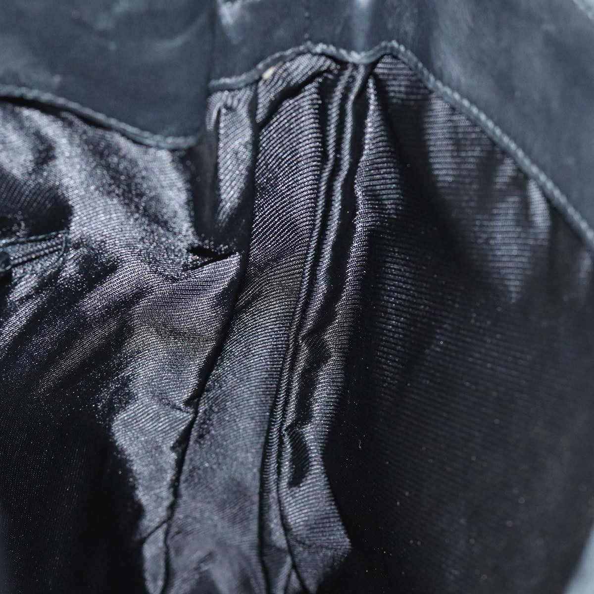 Gucci Vintage Bamboo Handle Tote Canvas, BLACK, CANVAS, Tote bag