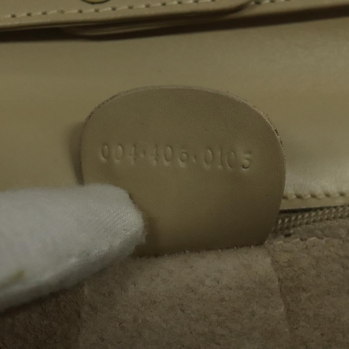 Gucci Vintage Interlocking G Flap Shoulder Bag Leather, BEIGE, LEATHER, Shoulder bag