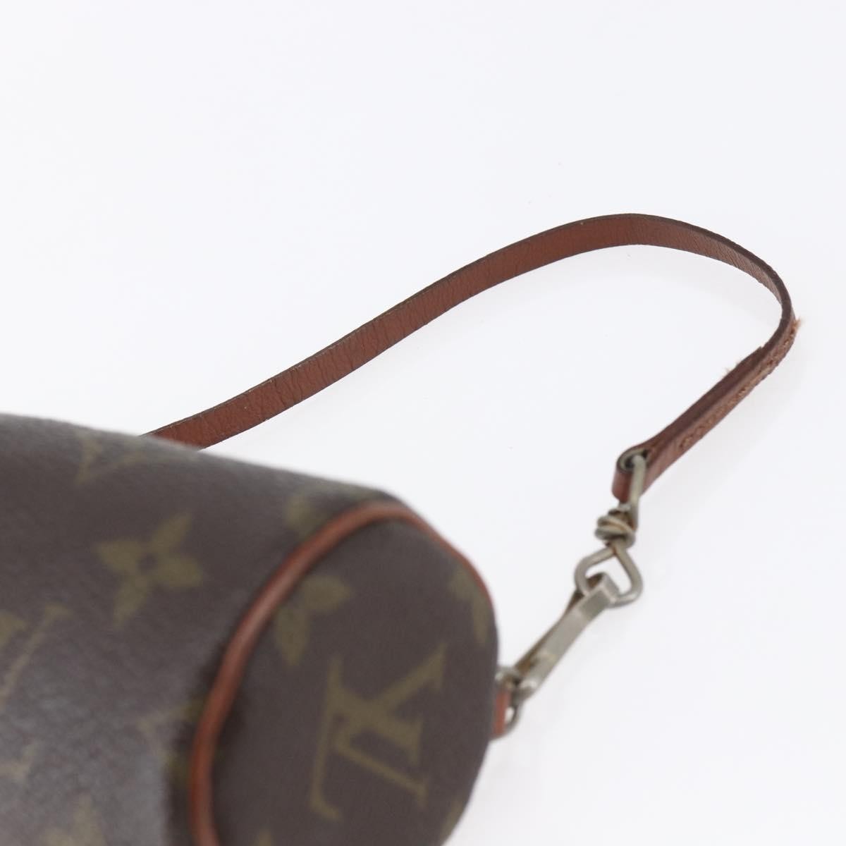 Louis Vuitton Papillon Pochette Monogram Canvas, BROWN, CANVAS, Clutche & pouche