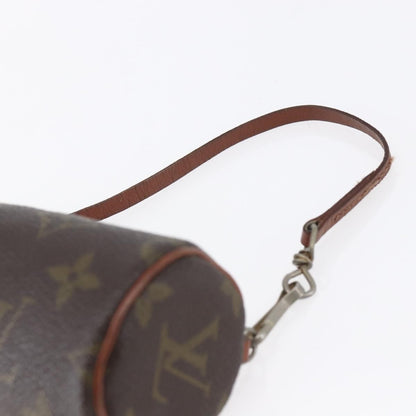 Louis Vuitton Papillon Pochette Monogram Canvas, BROWN, CANVAS, Clutche & pouche