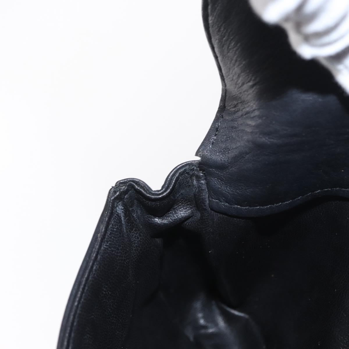 Chanel Chain Envelope Belt Bag Quilted Calfskin, BLACK, LEATHER, Clutche & pouche