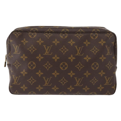 Louis Vuitton Trousse Toilette Monogram Canvas, BROWN, CANVAS, Clutche & pouche