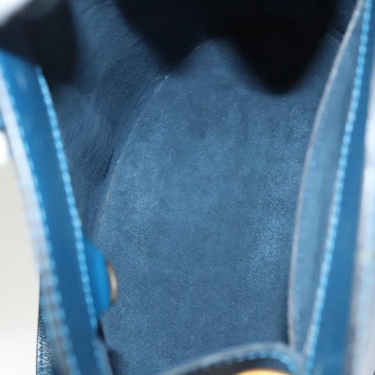 Louis Vuitton Cluny Shoulder Bag Epi Leather, BLUE, LEATHER, Shoulder bag