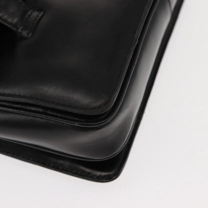 Loewe Anagram handbag Leather, BLACK, LEATHER, Handbag