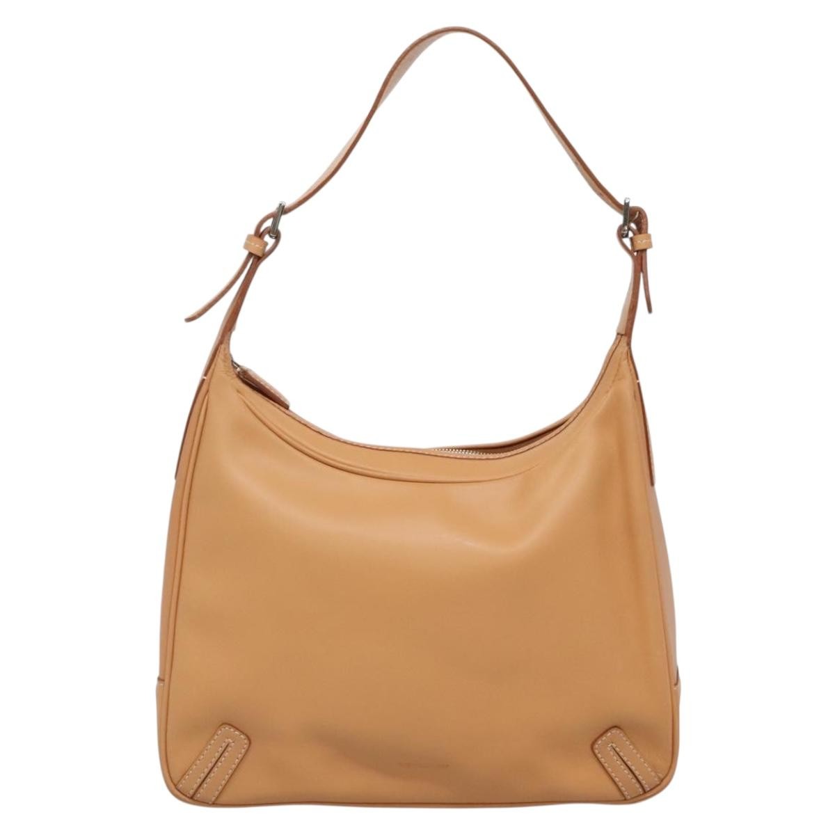 Burberry Shoulder Bag Leather, BEIGE, LEATHER, Shoulder bag