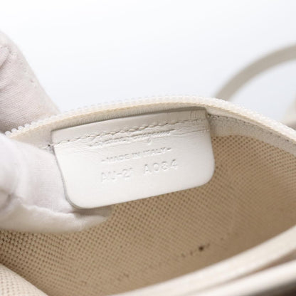 Salvatore Ferragamo Gancini Tote Leather, WHITE, LEATHER, Tote bag