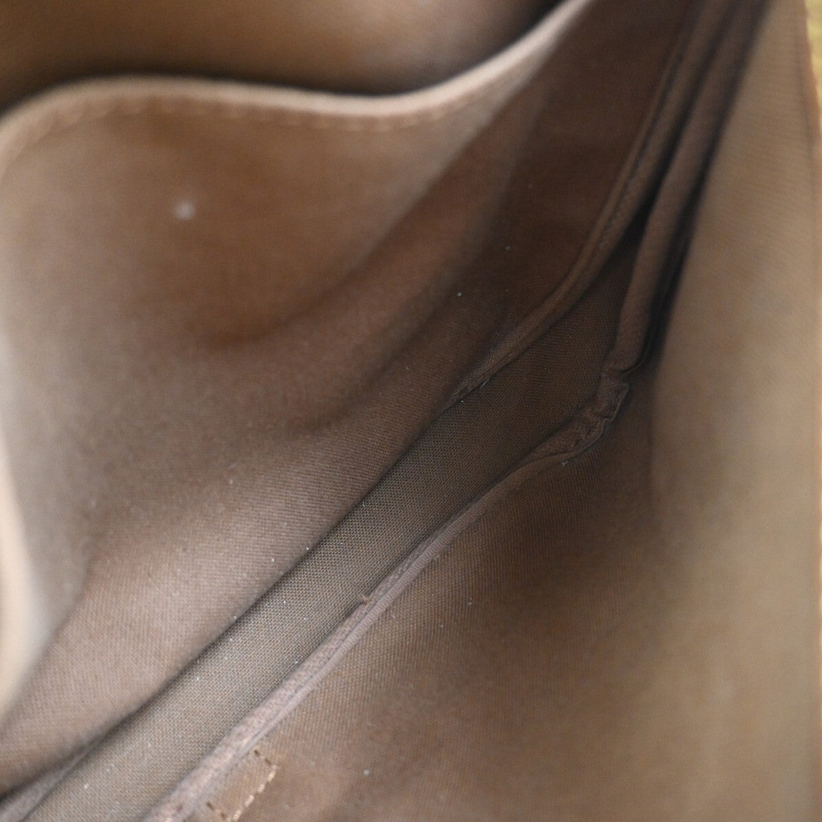 Louis Vuitton Saumur Handbag Monogram Canvas, BROWN, CANVAS, Shoulder bag