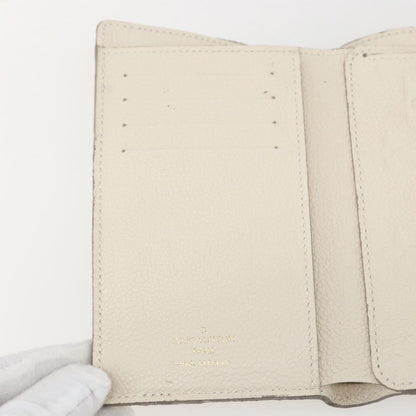 Louis Vuitton Zoe Wallet Monogram Empreinte Leather, BEIGE, LEATHER, Wallets