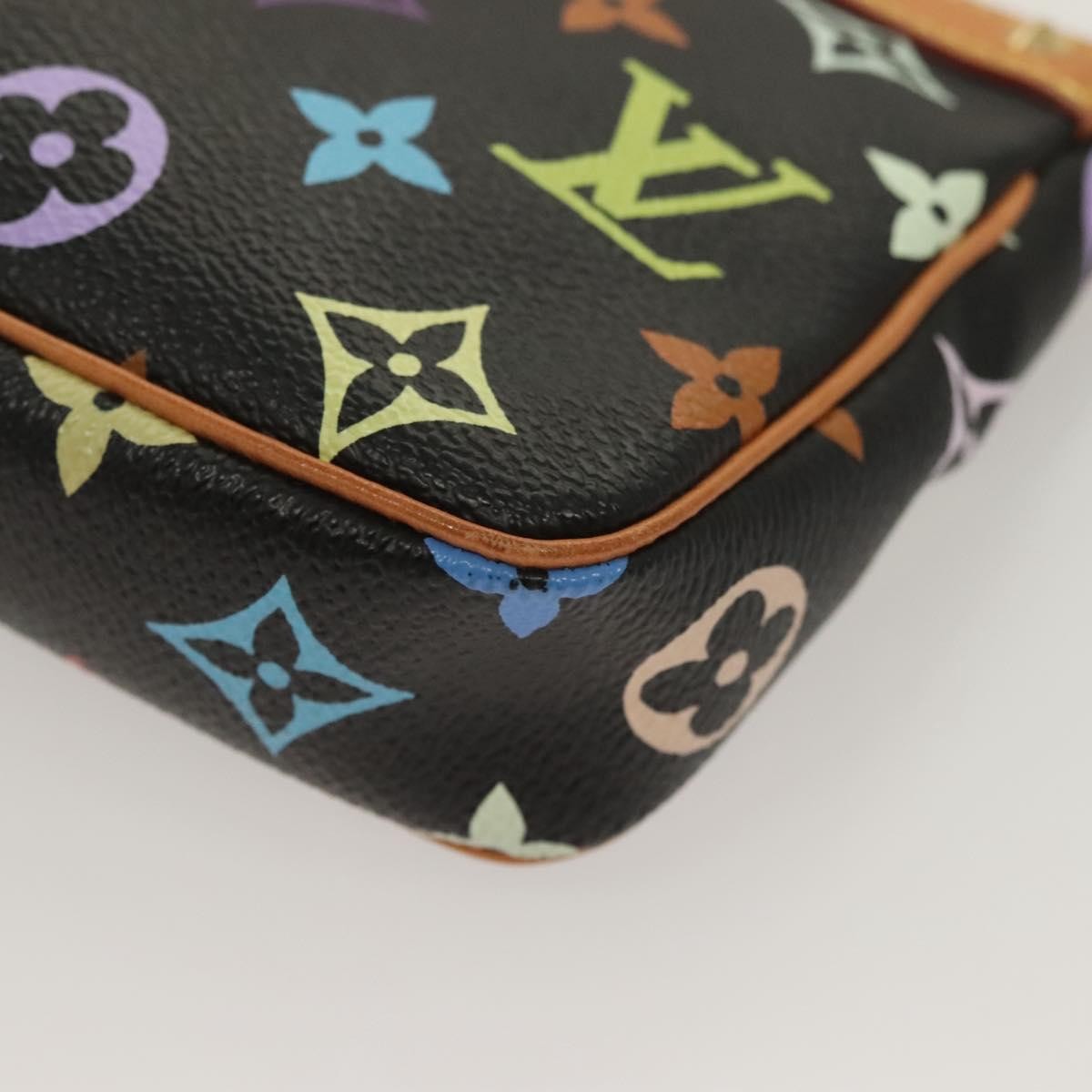 Louis Vuitton Pochette Accessoires Monogram Multicolor, MULTICOLOUR, CANVAS, Clutche & pouche
