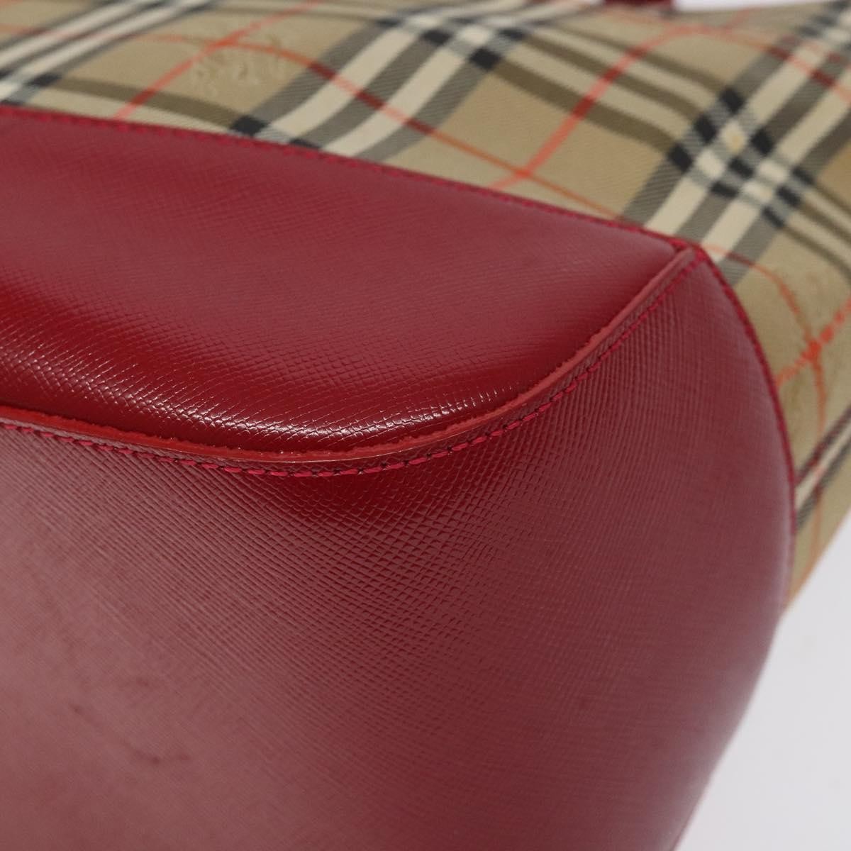 Burberry Nova Check Handbag Nova Check Canvas and leather, BEIGE, CANVAS, Handbag