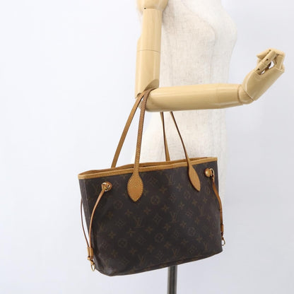 Louis Vuitton Neverfull Tote Monogram Canvas, BROWN, CANVAS, Tote bag