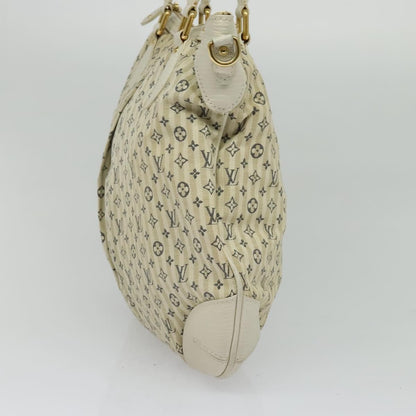 Louis Vuitton Marina Handbag Mini Lin Croisette, BEIGE, CANVAS, Handbag