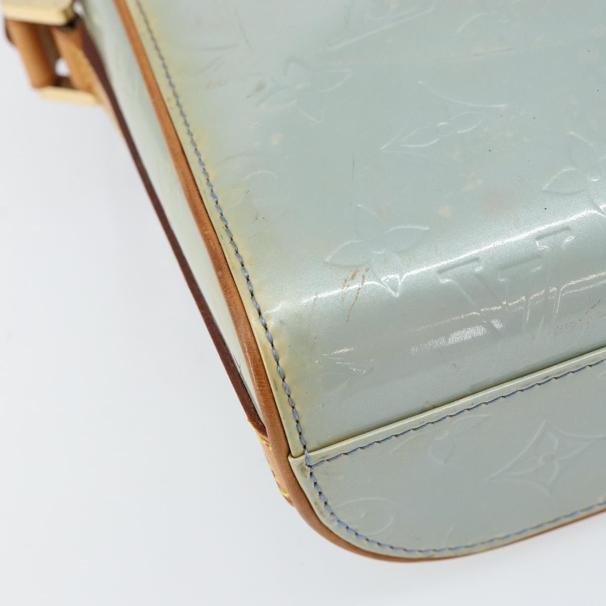 Louis Vuitton Sullivan Handbag Monogram Vernis, GRAY, PATENT_LEATHER, Shoulder bag