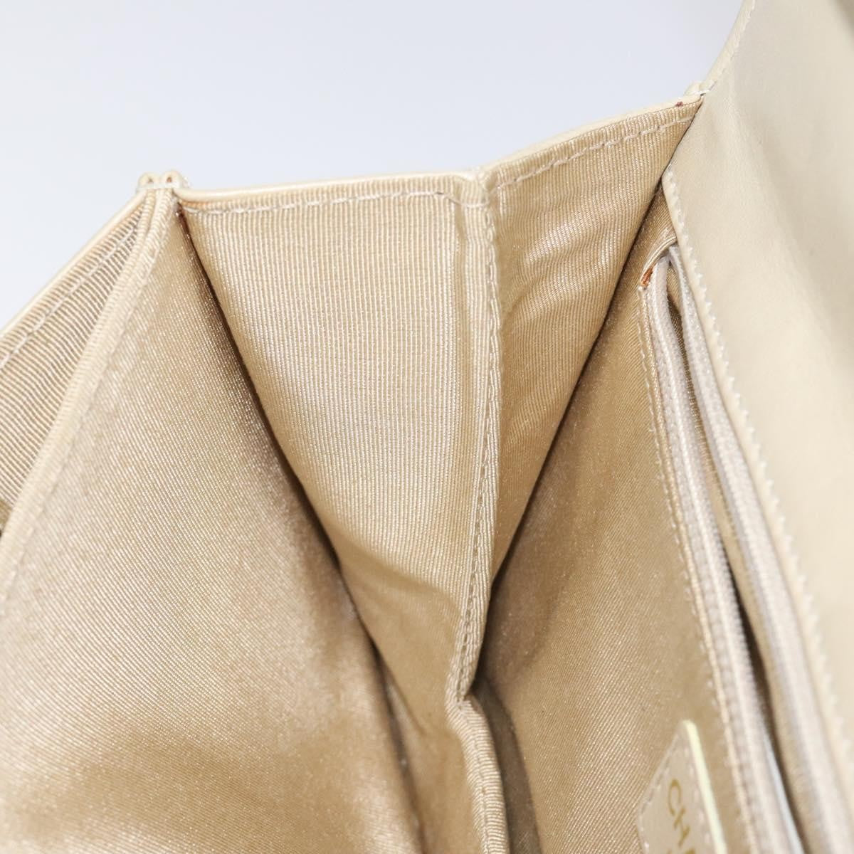 Chanel Chain Shoulder Bag Patent leather, GOLD, PATENT_LEATHER, Shoulder bag