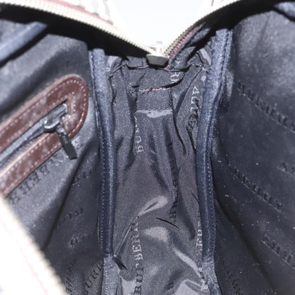 Burberry Nova check Shoulder bag Canvas, BEIGE, CANVAS, Shoulder bag