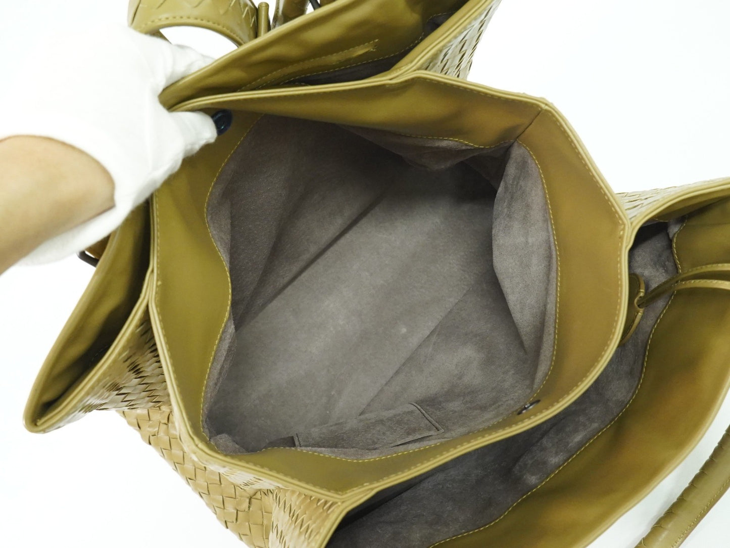 Bottega Veneta Roma Bag Intrecciato Nappa, BROWN, LEATHER, Tote bag