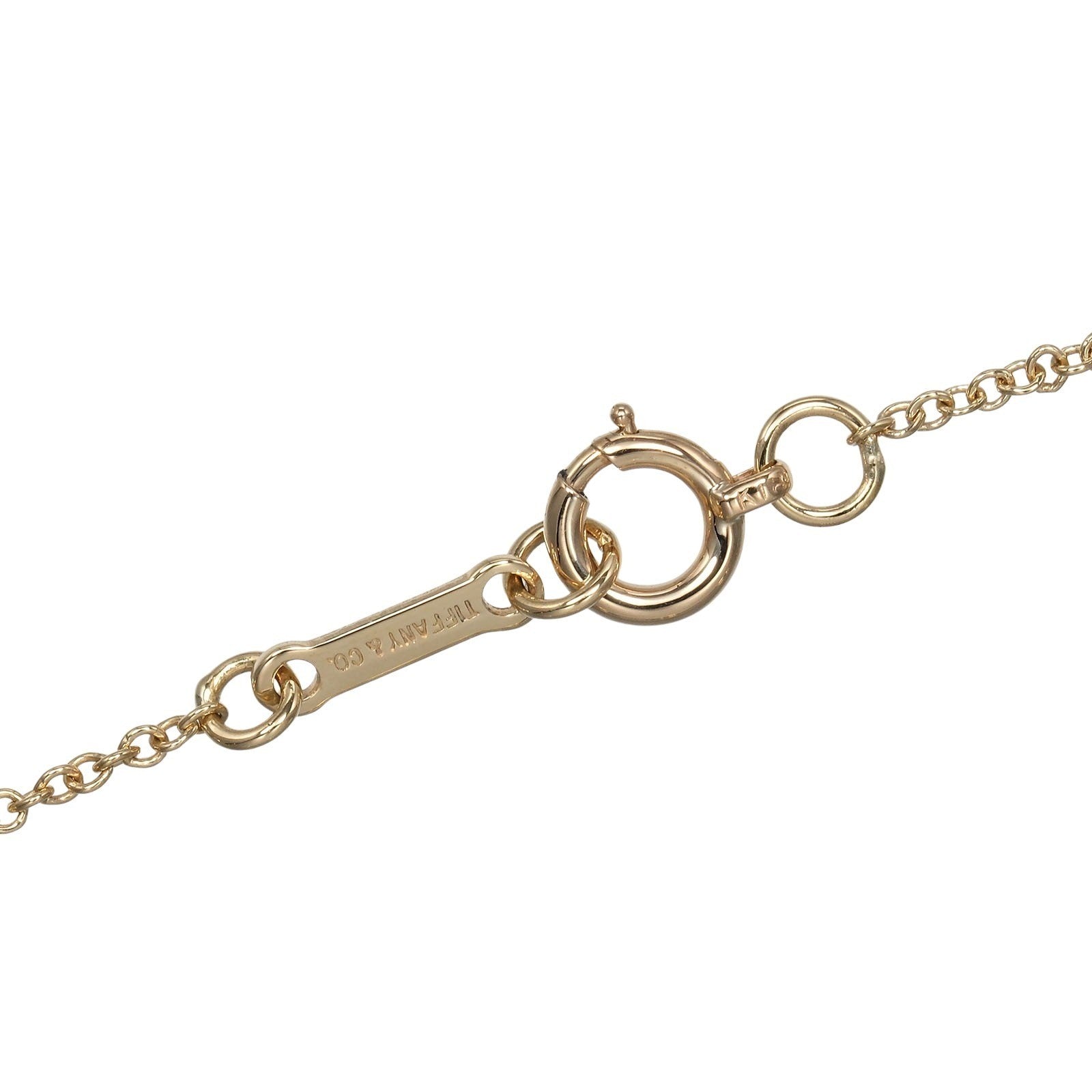 Tiffany & Co. Bean Bracelet BEAN 5 MOTIFS K18 Yellow Gold, GOLD, YELLOW_GOLD, Bracelet