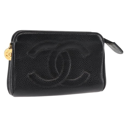 Chanel Timeless CC Wallet Caviar, BLACK, LEATHER, Wallets