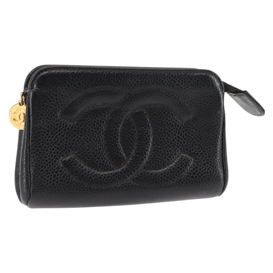 Chanel Timeless CC Wallet Caviar, BLACK, LEATHER, Wallets