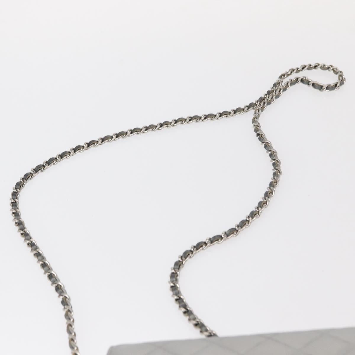 Chanel Reissue 2.55 Wallet on Chain Quilted Lambskin, SILVER, LEATHER, Shoulder bag