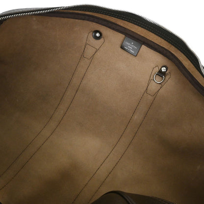 Louis Vuitton Kendall Handbag Taiga Leather, BROWN, LEATHER, Travel bag