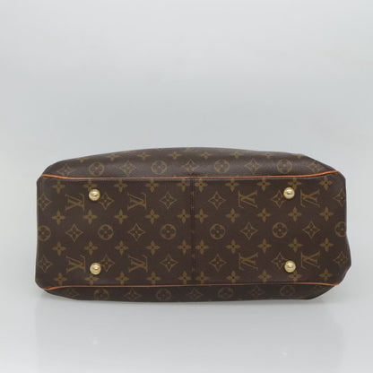 Louis Vuitton Griet Handbag Monogram Canvas, BROWN, CANVAS, Tote bag
