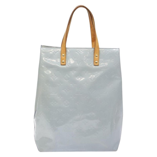 Louis Vuitton Reade Handbag Monogram Vernis, BLUE, PATENT_LEATHER, Handbag
