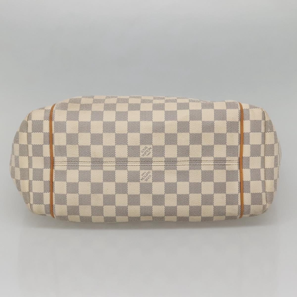 Louis Vuitton Totally Handbag Damier, WHITE, CANVAS, Tote bag