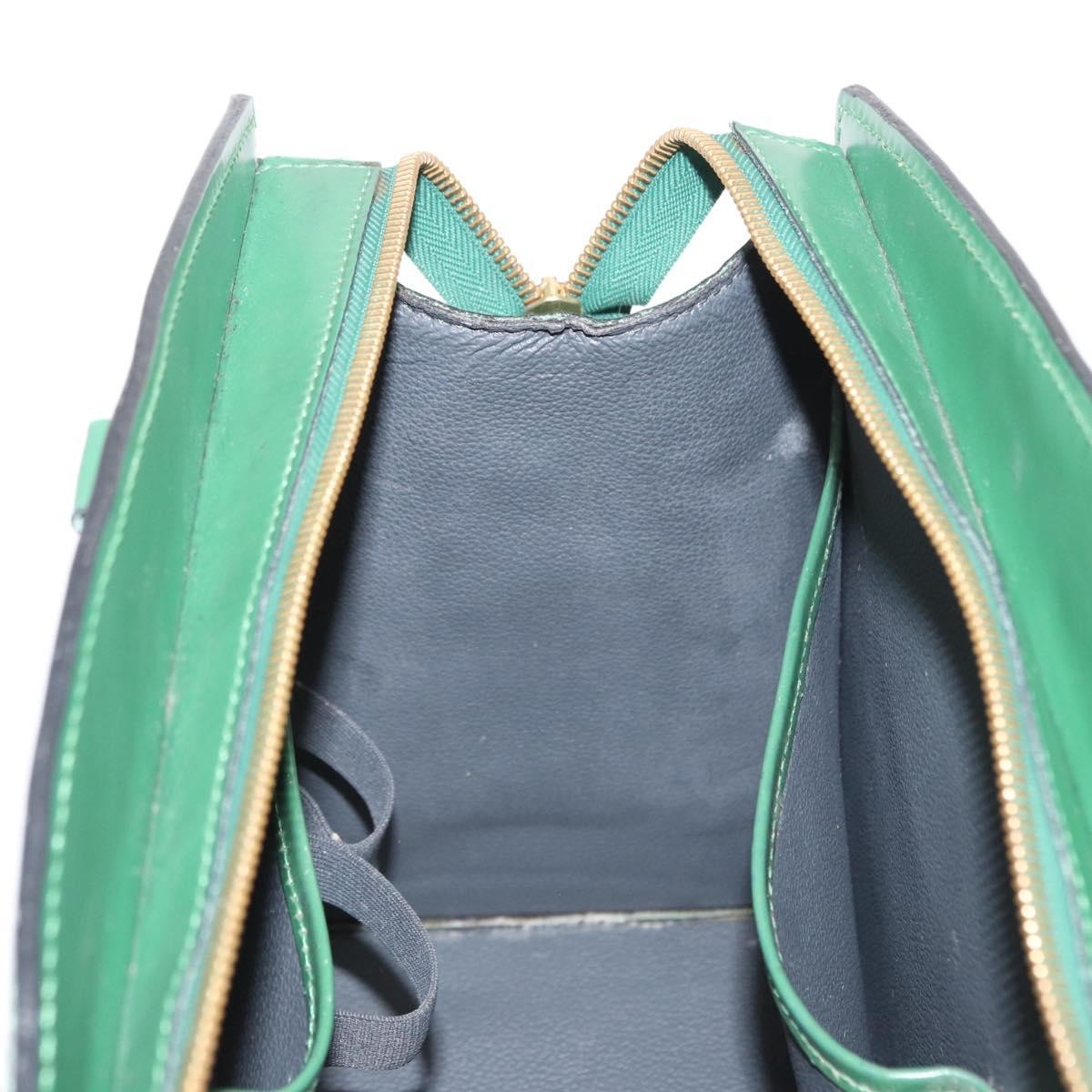 Louis Vuitton Riviera Handbag Epi Leather, GREEN, LEATHER, Handbag