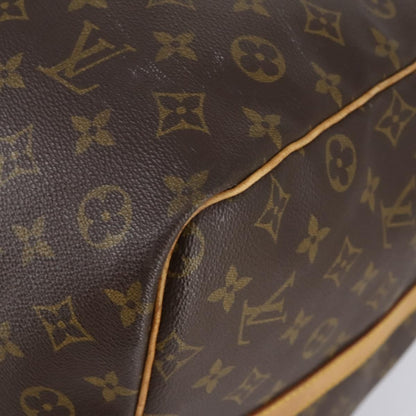Louis Vuitton Keepall Bandouliere Bag Monogram Canvas, BROWN, CANVAS, Travel bag