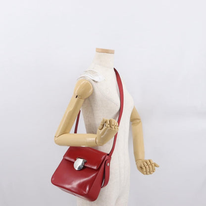 Salvatore Ferragamo Vala Handbag Leather, RED, LEATHER, Handbag