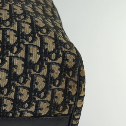 Christian Dior Vintage Trotter Boston Bag Diorissimo Canvas, NAVY, CANVAS, Travel bag