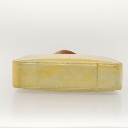 Louis Vuitton Columbus Handbag Monogram Vernis, GRAY, PATENT_LEATHER, Tote bag