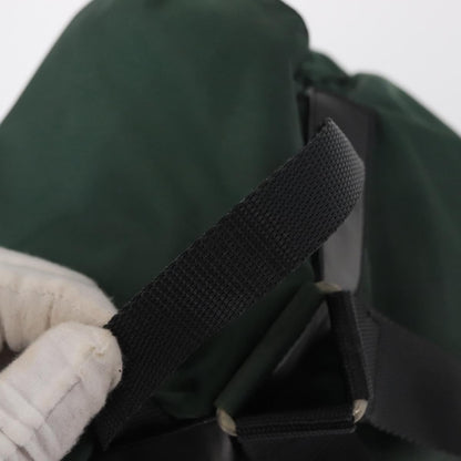 Prada Double Front Pocket Backpack Tessuto, GREEN, NYLON, Backpack