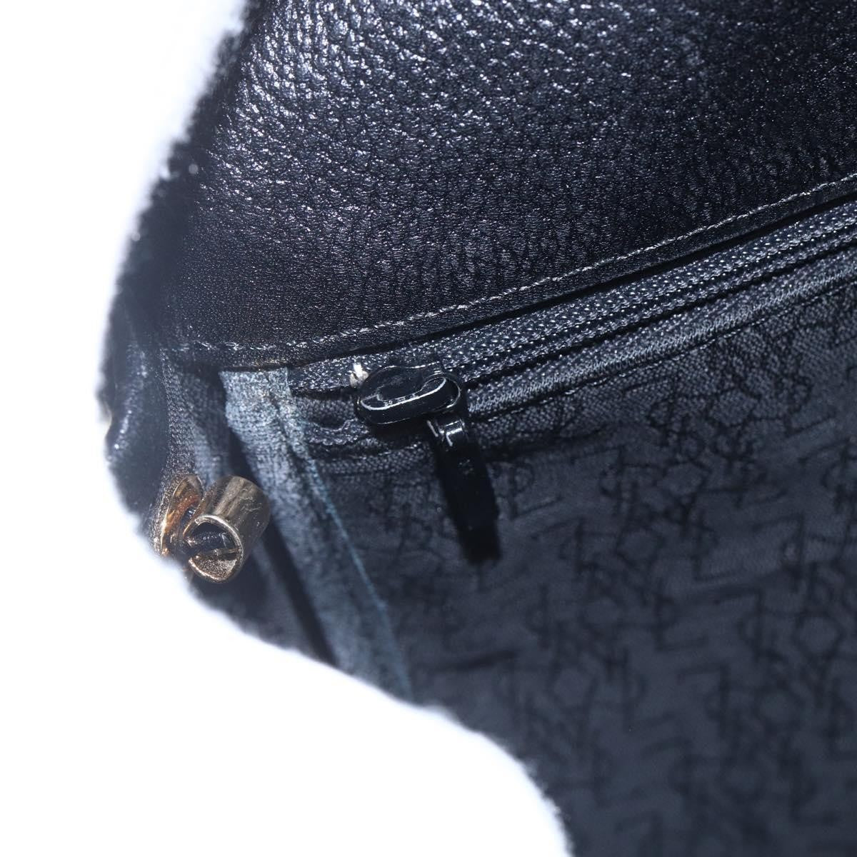 Saint Laurent Vintage Shoulder Bag Leather, BLACK, LEATHER, Shoulder bag