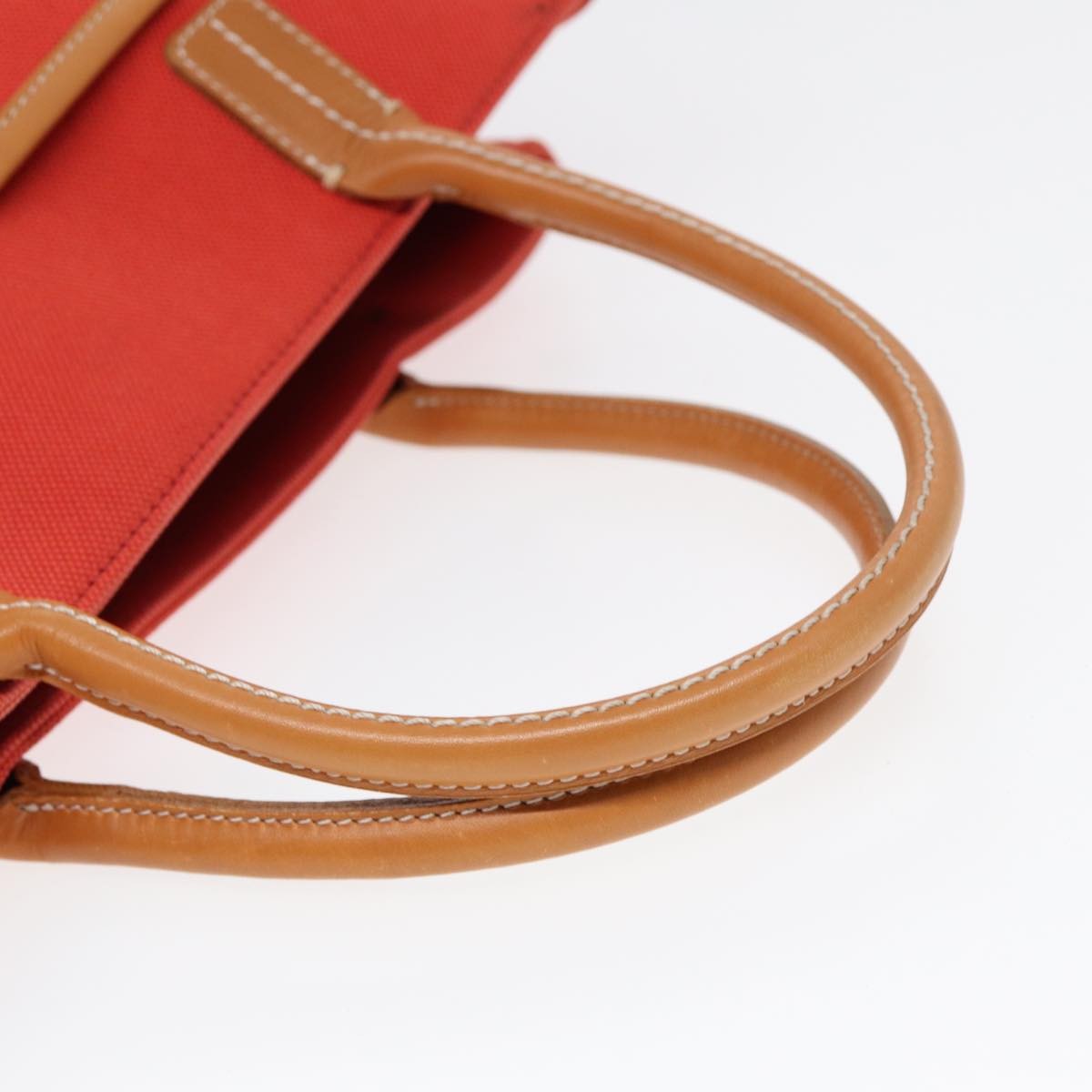 Burberry Nova Check Blue Label Canvas, ORANGE, CANVAS, Handbag