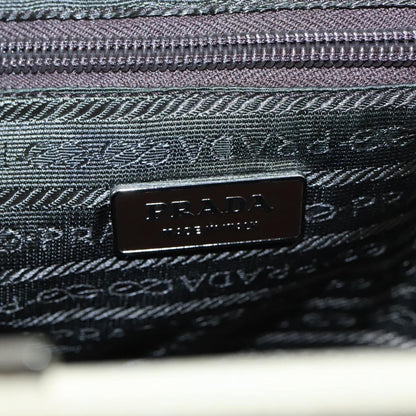 Prada Vintage Handbag Canvas, BROWN, CANVAS, Handbag