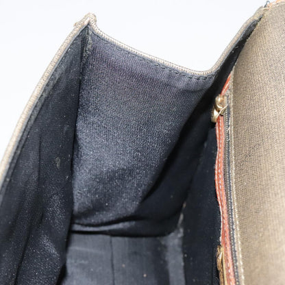 Fendi Vintage Top Handle Bag PVC, BROWN, PVC, Handbag