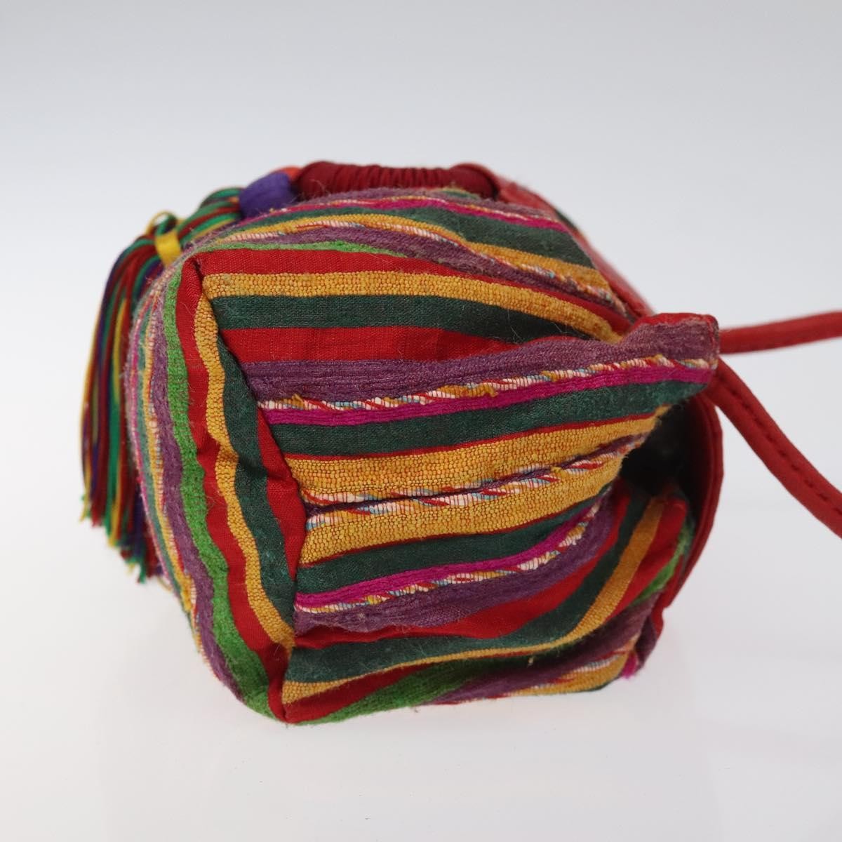 Loewe Vintage Crossbody Cotton, RED, COTTON, Shoulder bag