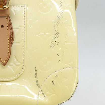 Louis Vuitton Rosewood Avenue Handbag Monogram Vernis, YELLOW, PATENT_LEATHER, Handbag