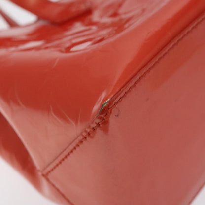 Louis Vuitton Wilshire Handbag Monogram Vernis, ORANGE, PATENT_LEATHER, Handbag