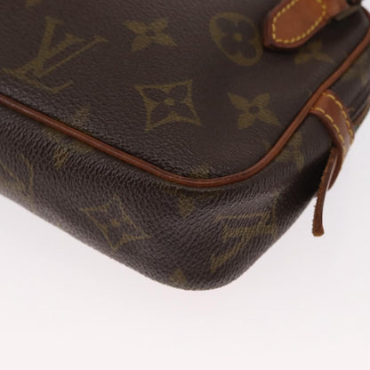 Louis Vuitton Pochette Marly Bandouliere Bag Monogram Canvas, BROWN, CANVAS, Shoulder bag