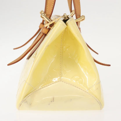 Louis Vuitton Rosewood Avenue Handbag Monogram Vernis, BEIGE, PATENT_LEATHER, Handbag