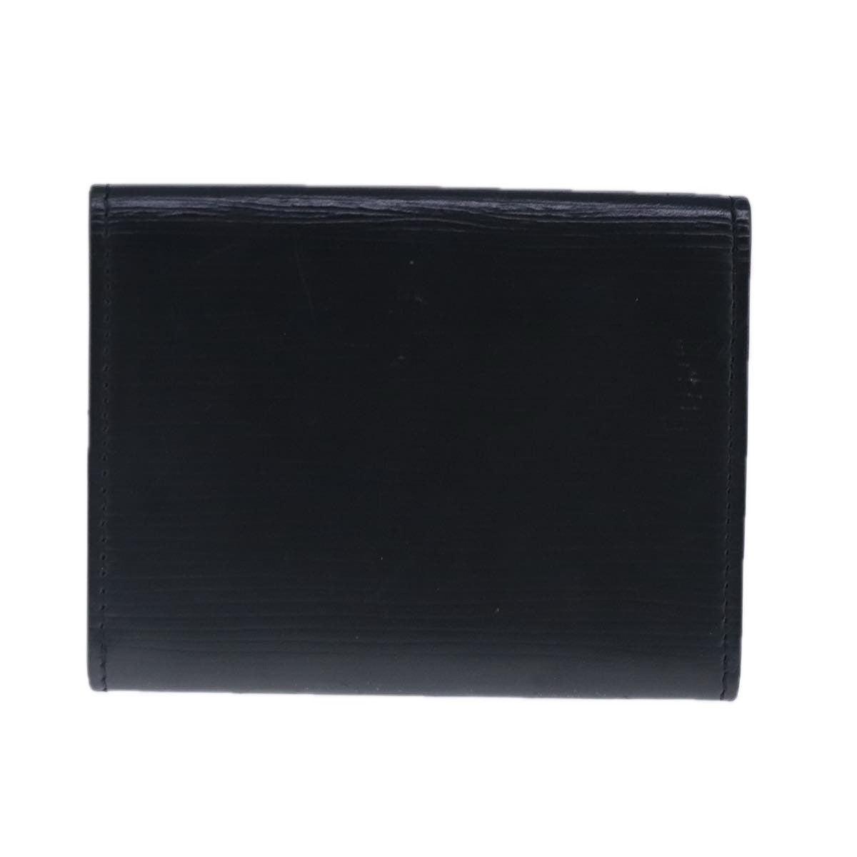 Louis Vuitton Envelope Business Card Holder Leather, BLACK, LEATHER, Card Holders