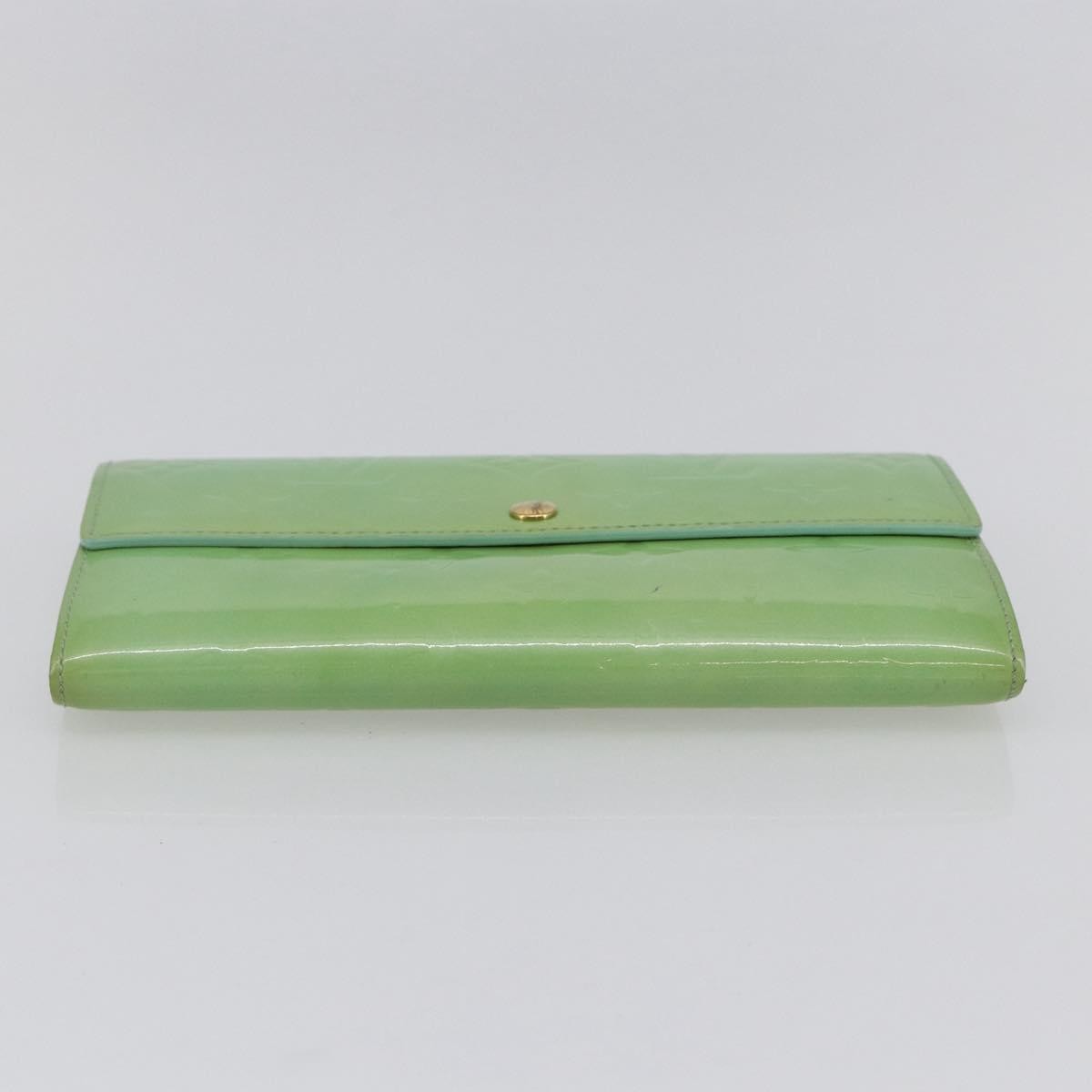 Louis Vuitton Vintage Sarah Wallet Patent leather, GREEN, PATENT_LEATHER, Wallets